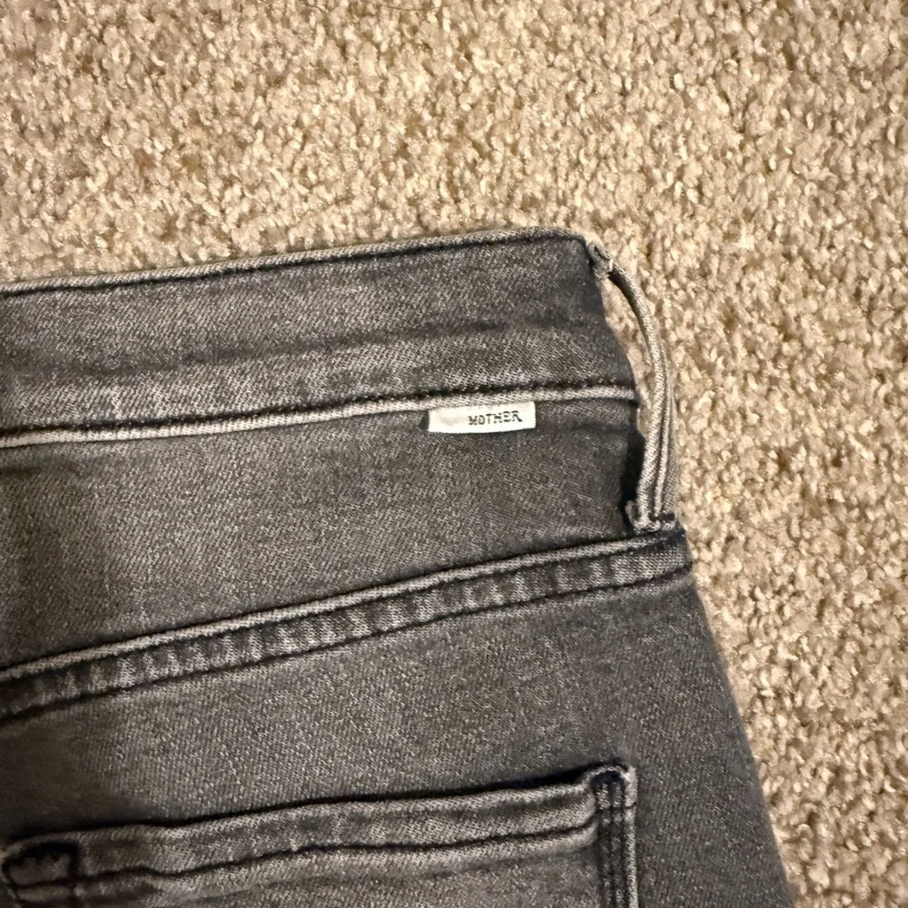 MOTHER Gray Flare Jeans - Subtle Fade
